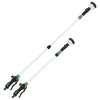 VidaXL Spuitlans telescopisch met 10 patronen van 75-110 cm