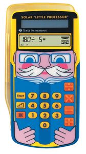 Texas Instruments Little Professor Solar calculator Pocket Grafische rekenmachine Meerkleurig