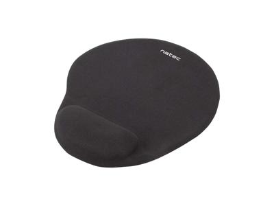 Natec MARMOT gel muismat zwart