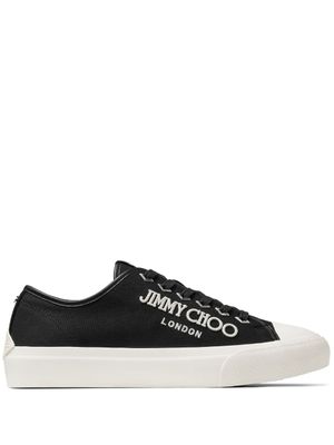 Jimmy Choo baskets Palma/M à logo brodé - Noir