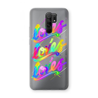 Loves: Xiaomi Redmi 9 Transparant Hoesje