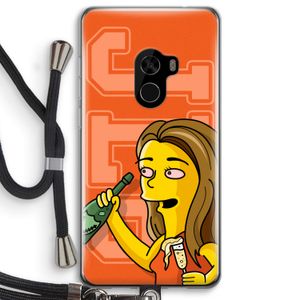 Jamie Lee Simpson: Xiaomi Mi Mix 2 Transparant Hoesje met koord