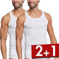 Schiesser 2 stuks Original Classics Fine Rib Undershirts - thumbnail