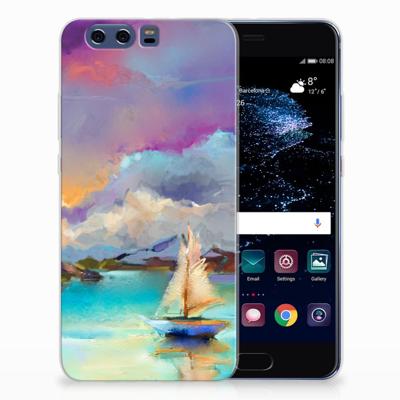 Smartphone hoesje Huawei P10 Plus Boat