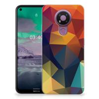 Nokia 3.4 | TPU Hoesje | Polygon Color