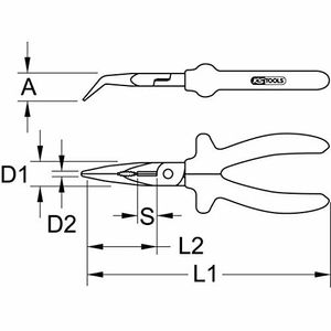 KS Tools 1171767 Combinatietang 230 mm