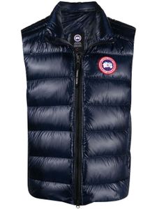 Canada Goose gilet Crofton matelassé - Bleu