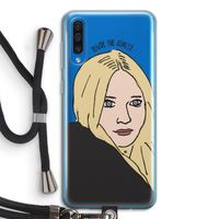 Ashley: Samsung Galaxy A50 Transparant Hoesje met koord