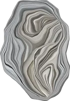 Moooi Carpets - Vloerkleed Liquid Layers Flint Rock Low Pile -
