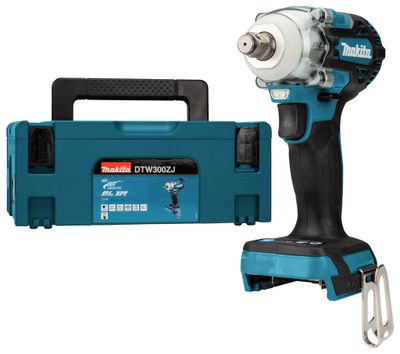 Makita DTW300ZJ Slagmoersleutel 1/2" 330Nm 18 Volt | Zonder accu&apos;s en lader In M-box - DTW300ZJ
