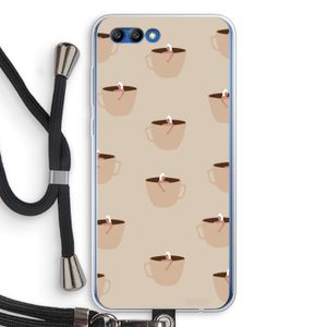 Morning coffee: Honor 10 Transparant Hoesje met koord