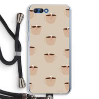 Morning coffee: Honor 10 Transparant Hoesje met koord