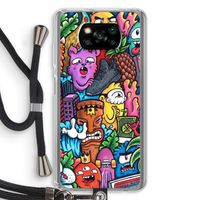 Vexx Mixtape: Xiaomi Poco X3 NFC Transparant Hoesje met koord
