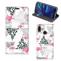 Huawei Y7 hoesje Y7 Pro (2019) | Hoesje maken | Flamingo Triangle
