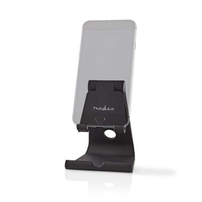 Nedis sdsd100bk smartphone/tabletstandaard instelbaar zwart