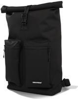 Gerecyclede shopper fietstas Urban Proof Rolltop Backpack 20 liter 34 x 13 x 46 cm - zwart