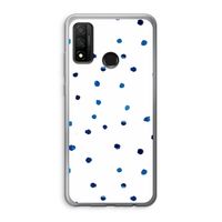 Blauwe stippen: Huawei P Smart (2020) Transparant Hoesje