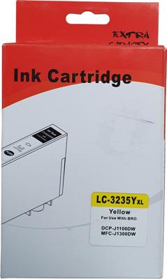 Huismerk Brother LC-3235XLY cartridge geel