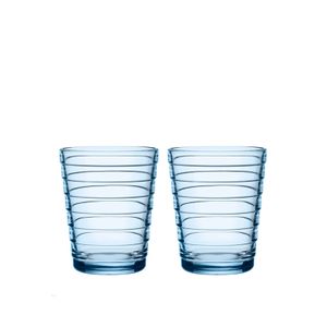 Iittala Aino Aalto Waterglas 0,22 l Aqua, per 2