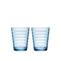 Iittala Aino Aalto Waterglas 0,22 l Aqua, per 2 - thumbnail