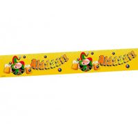 Markeerlint Alaaf geel 15 mtr