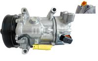 Compressor, airconditioning MAHLE, Spanning (Volt)12V, u.a. für Peugeot, Citroën