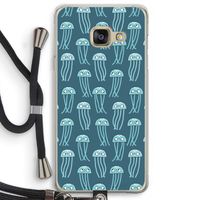 Kwallie: Samsung Galaxy A3 (2016) Transparant Hoesje met koord