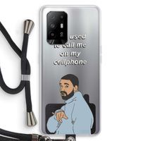 Hotline bling: Oppo A95 5G Transparant Hoesje met koord