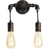 ECO-Light I-AMARCORD-AP2 Wandlamp E27 Roest-bruin - thumbnail