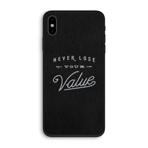 Never lose your value: iPhone X Biologisch afbreekbaar hoesje