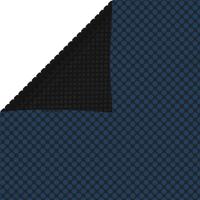 VidaXL Zwembadfolie solar drijvend 500x300 cm pe zwart en blauw