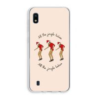 Jingle Ladies: Samsung Galaxy A10 Transparant Hoesje