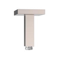 Douchearm Tres Exclusive | 11 cm | Plafond montage | Messing | Vierkant | RVS look