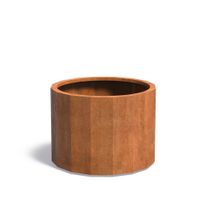 Cortenstaal plantenbak Boxer 80x60cm.