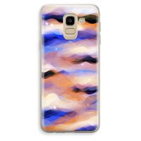 Donkere Wolken: Samsung Galaxy J6 (2018) Transparant Hoesje