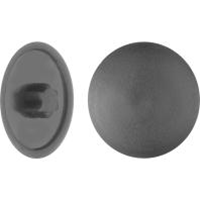 Connex afdekkap tx30 d16 pvc 50st zw - ky3180091