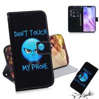 Woede patroon gekleurde tekening horizontale Flip lederen case voor Huawei Nova 3 met houder & card slots & portemonnee