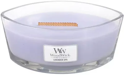 WoodWick ellipse candle lavender spa