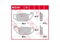 TRW -lucas remblokken "mcb 867" brake pad mcb 867 organic standard