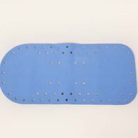 Anti-slip bad- en douchematten - badmat licht blauw - thumbnail