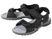 Heren sandalen (44, Zwart)