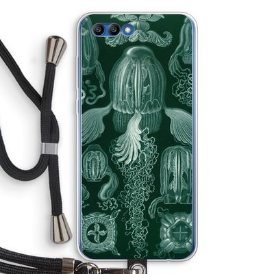 Haeckel Cubomedusae: Honor 10 Transparant Hoesje met koord