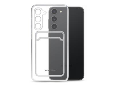 Mobilize Mobilize Gelly Card Case Samsung Galaxy S23+ 5G Clear