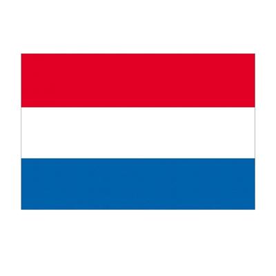 Vlag Nederland - 100 x 150 cm - polyester - Holland - versiering - feestartikelen