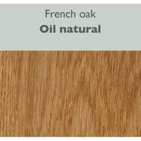 QLiv Side-to-Side tafel 240x100 natural oak oil - thumbnail