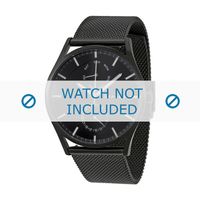 Skagen horlogeband SKW6318 Staal Zwart 20mm - thumbnail