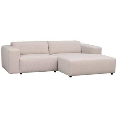Rowico Home Willard 3-zits Hoekbank Rechts - Lichtbeige Stof