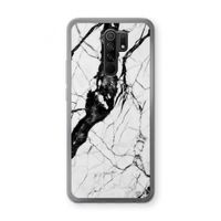 Witte marmer 2: Xiaomi Redmi 9 Transparant Hoesje