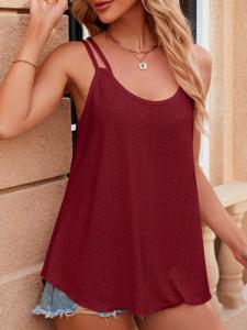 Casual Loose Plain Tank Top