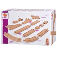 Eichhorn treinrails sporen speelset groot, 44dlg.